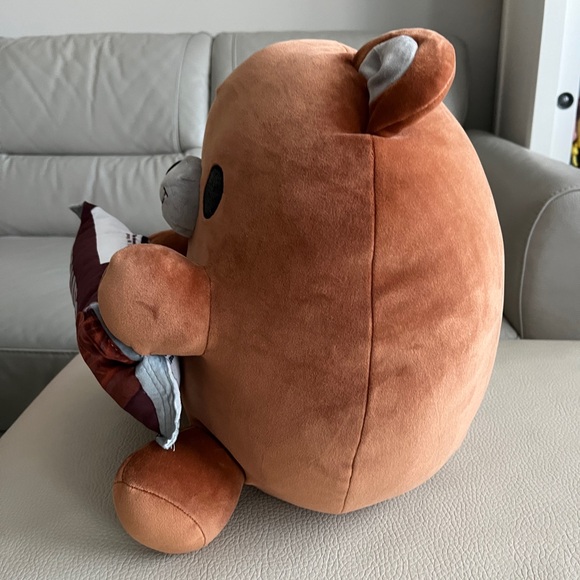 NWT - Zuru Snackles Super Sized 14” Teddy Bear Plush - Extremely Rare Find - Picture 2 of 8